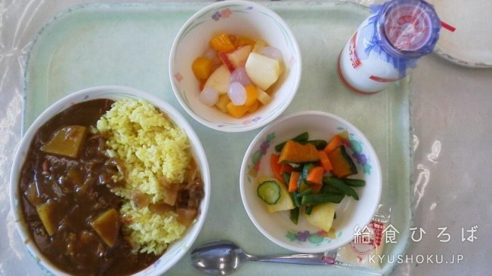 平成28年6月18日の給食 山梨県 はなまる給食写真館 全国の学校給食の写真を投稿 共有 給食ひろば